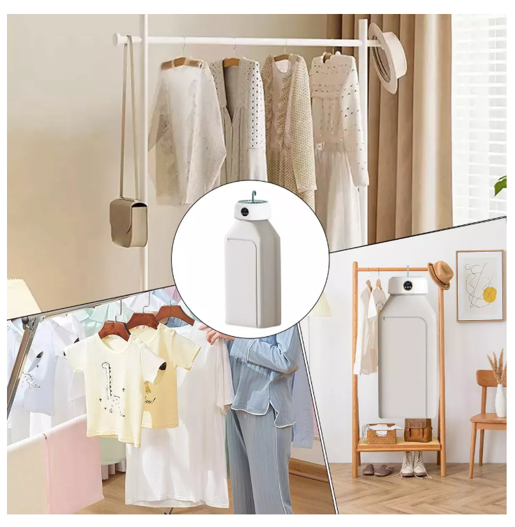 ¿ROPA 👕 HUMEDA Y SIN ESPACIO? Sécala en 30 min con esta secadora portátil 👕⚡”