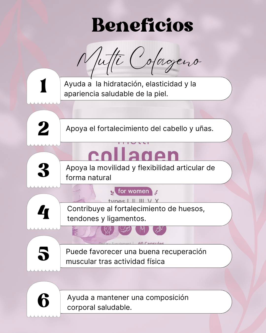 "Multi Colágeno Complex for Women"🌟RESALTA TU BELLEZA✨