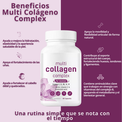 "Multi Colágeno Complex for Women"🌟RESALTA TU BELLEZA✨